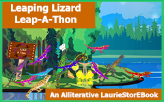 Leaping Lizard Leap-A-Thon Laurie StorEBook
