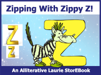 Zipping With Zippy Z Laurie StorEBook