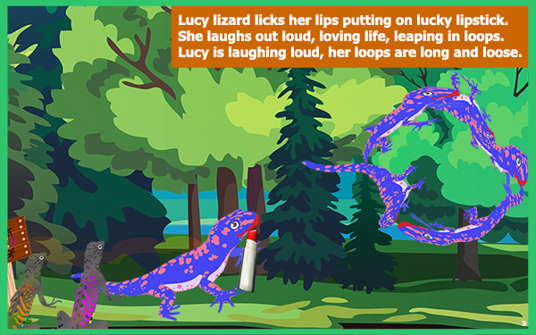 Leaping Lizard Leap~A~Thon Laurie StorEBook