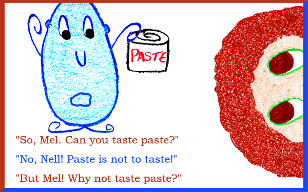 Can You Taste Paste?  LaurieStorEBook