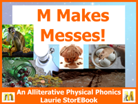 M Makes Messes  LaurieStorEBook