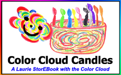 Color Cloud Candles LaurieStorEBook