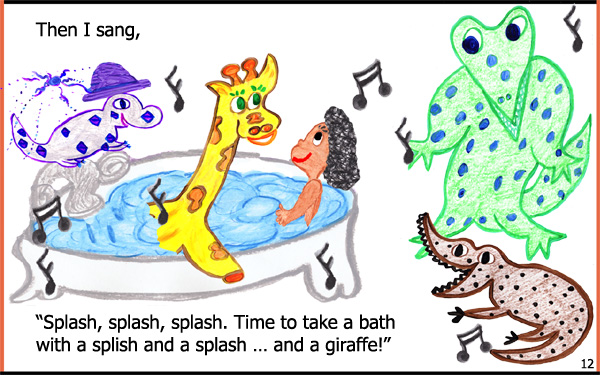 Giraffe In My Bath  LaurieStorEBook