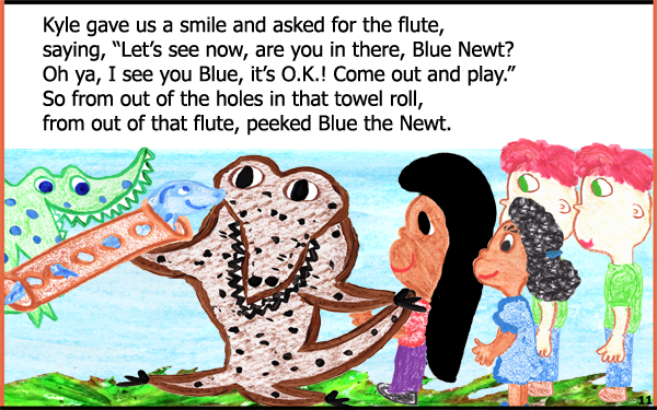 NewtIn My Flute  LaurieStorEBook