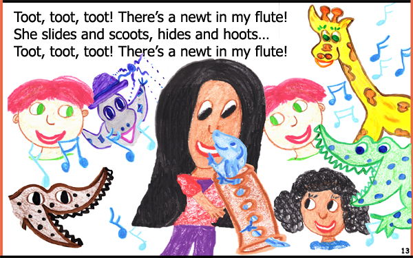 NewtIn My Flute  LaurieStorEBook