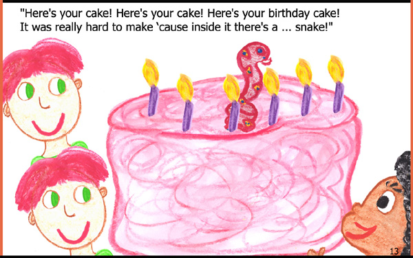 Snake In My Birthday Cake  LaurieStorEBook