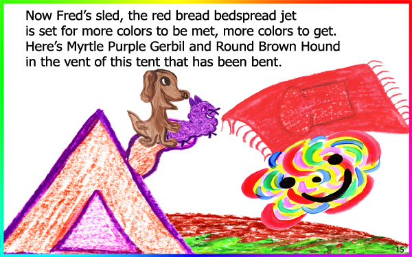 Red Fred's Red Bread Bedspread  Laurie StorEBook