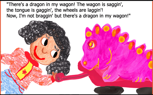 Dragon In My Wagon  LaurieStorEBook