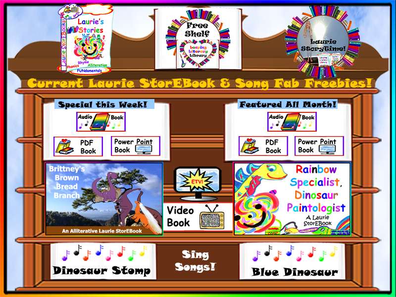 Laurie Stories Leaping Literacy Library Free Shelf