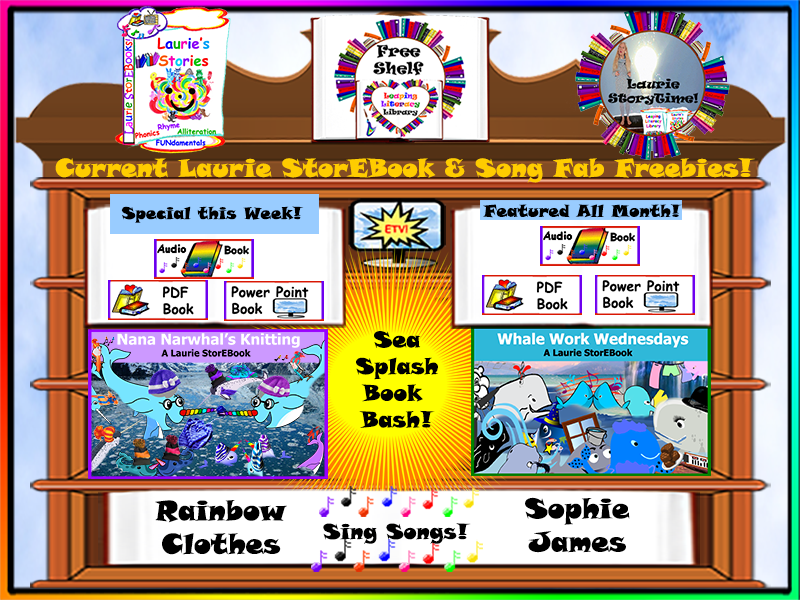 Laurie Stories Leaping Literacy Library Free Shelf