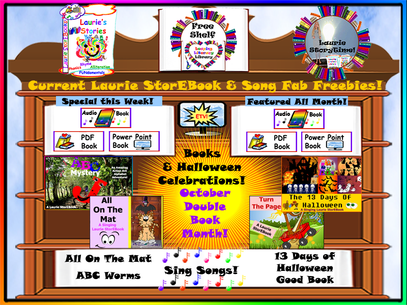 Laurie Stories Leaping Literacy Library Free Shelf