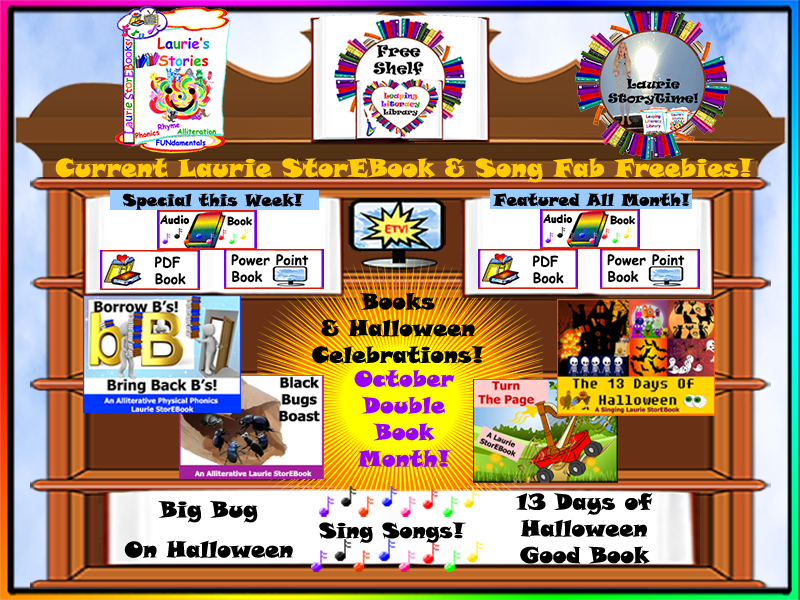 Laurie Stories Leaping Literacy Library Free Shelf