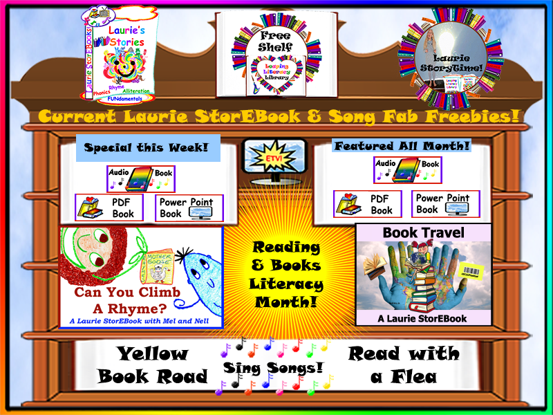 Laurie Stories Leaping Literacy Library Free Shelf